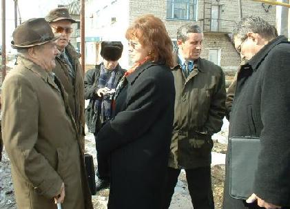 Н.Ю.Партасова и В.Г.Ковалев посетили  блочно-модульную котельную на поселковой части г.Козловка.